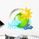 Weather icon Wall Decal