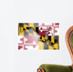 Map Maryland Wall Mural