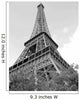Eiffel tower Wall Mural