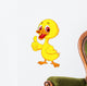Cute Baby Duck Cartoon Wall Decal