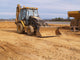 bulldozer at a construction site Wall Mural