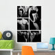 Fitness Posing Bodybuilder Wall Mural
