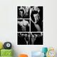 Fitness Posing Bodybuilder Wall Mural
