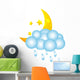 Weather Icons Wall Mural