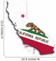 Map of California Wall Decal