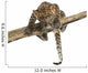 Spotted Leopard cub facing and prowling on a branch, 7 weeks old Wall Decal