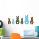Rabbits Wall Mural