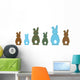 Rabbits Wall Mural