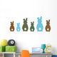 Rabbits Wall Mural