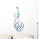 Peacock Wall Mural