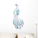 Peacock Wall Mural