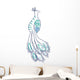 Peacock Wall Mural