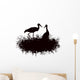 Stork Nest Wall Decal