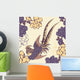 Vector Illustration Bird Garden Wall Mural