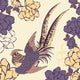 Vector Illustration Bird Garden Wall Mural