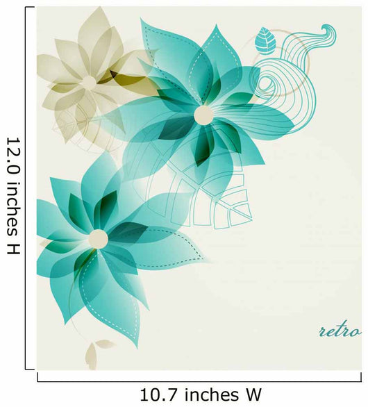 Retro Floral Vector