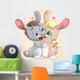 hares in love Wall Decal