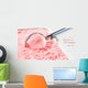 Strawberry Ice Cream Wall Mural