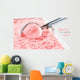 Strawberry Ice Cream Wall Mural