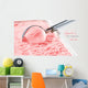 Strawberry Ice Cream Wall Mural