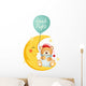 Good Night Teddy Bear Wall Mural