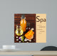 Beautiful Spa Setting on Bamboo Mat Wall Mural