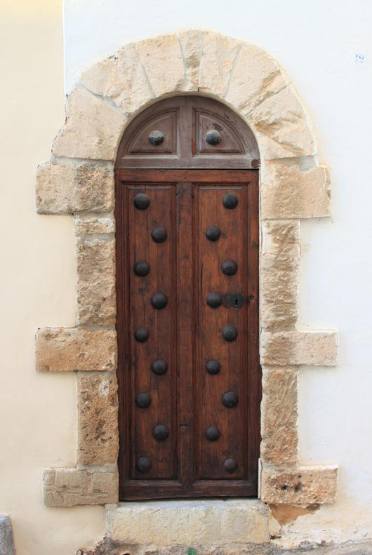 Wooden Medieval Style Front