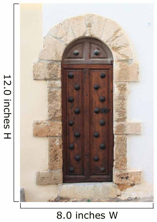 Wooden Medieval Style Front