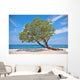 Lonely Tree Beach Wall Mural