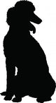 Poodle Silhouette Wall Decal