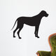Great Dane Silhouette Wall Decal