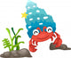 Illustration Hermit Crab White