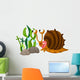 Illustration of Snail Wall Decal