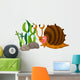 Illustration of Snail Wall Decal