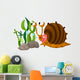 Illustration of Snail Wall Decal