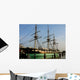 Landmark USS Constellation in Baltimore, Maryland Harbor Wall Mural