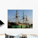 Landmark USS Constellation in Baltimore, Maryland Harbor Wall Mural