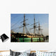 Landmark USS Constellation in Baltimore, Maryland Harbor Wall Mural