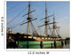 Landmark USS Constellation in Baltimore, Maryland Harbor Wall Mural