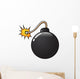 Funny Bomb Wall Decal