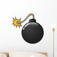 Funny Bomb Wall Decal