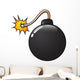 Funny Bomb Wall Decal