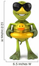 Fun Turtle Wall Decal