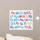 Cartoon Colorful Alphabet Wall Decal Sticker Set