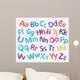 Cartoon Colorful Alphabet Wall Decal Sticker Set