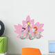Girls with Worm Wall Decal