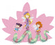 Girls with a worm Wall Decal