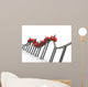 business rollercoaster Wall Decal