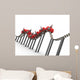 business rollercoaster Wall Decal