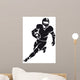 American Football Player Silhouette